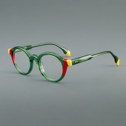 Vintage Acetate Glasses Frames frame detail