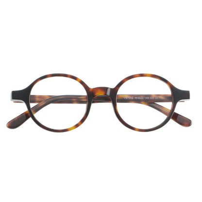 Vintage Acetate Glasses Frames lens detail