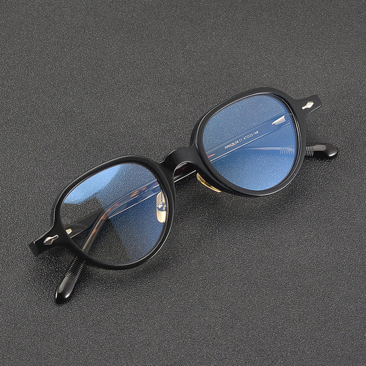 Retro Round Acetate Glasses Frames