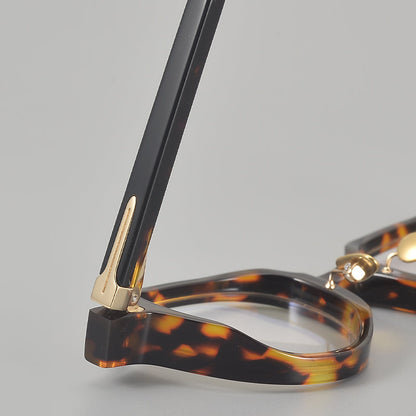 Retro Round Acetate Glasses Frames additional product view