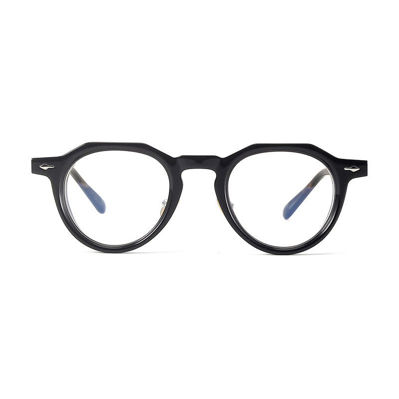 Retro Round Acetate Glasses Frames