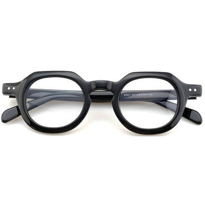 Vintage Round Acetate Glasses Frames additional product view