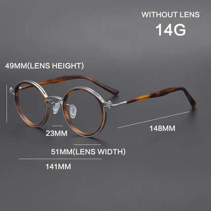 CINILY eyewear lens detail
