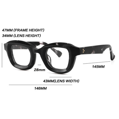 CINILY eyewear temple detail