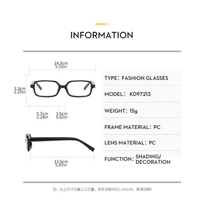 CINILY eyewear lens detail