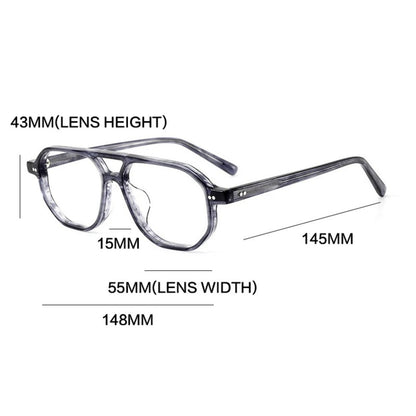 CINILY eyewear temple detail