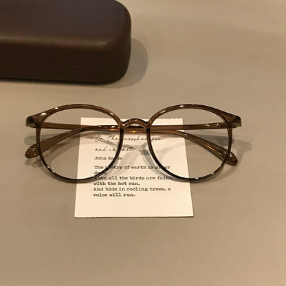 Rounded Square Frames | Slim Temples