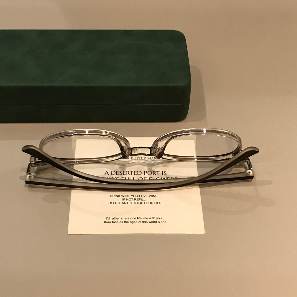 Oval TR Eyeglass Frames | Coffee Brown or Black frame detail