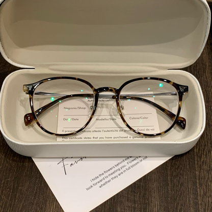 Slender Round Frames | Tortoise, Black or Clear