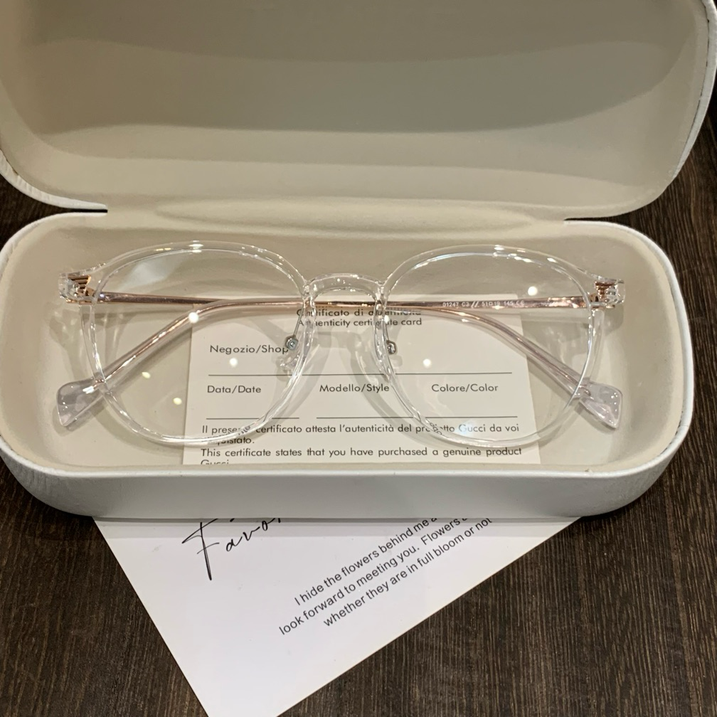 Slender Round Frames | Tortoise, Black or Clear - Clear