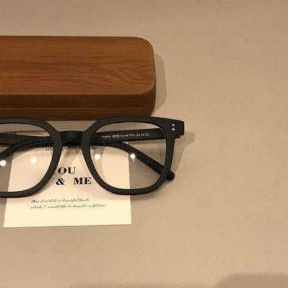 Oversized Square Frames | Black Finishes front view