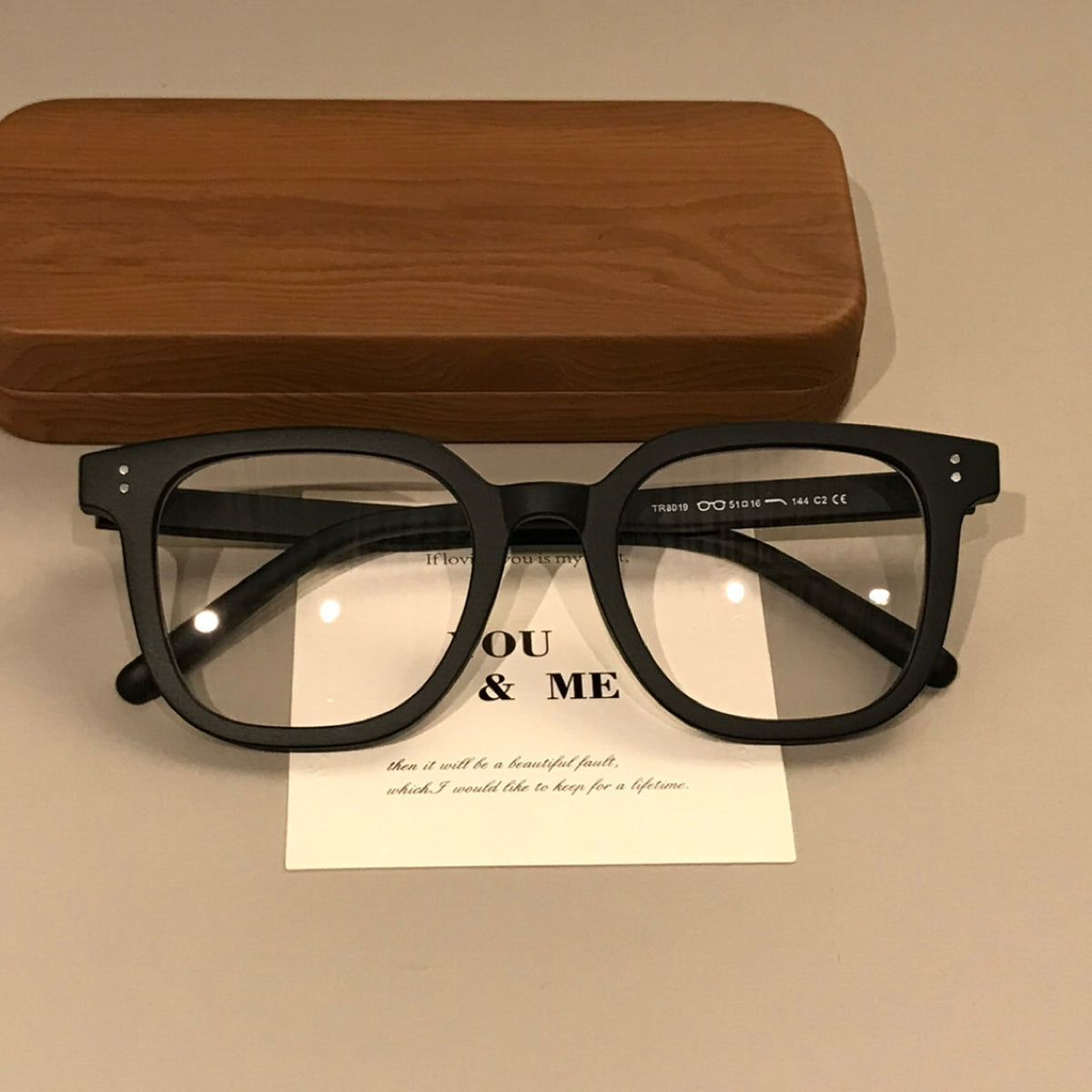 Oversized Square Frames | Black Finishes - Matte Black