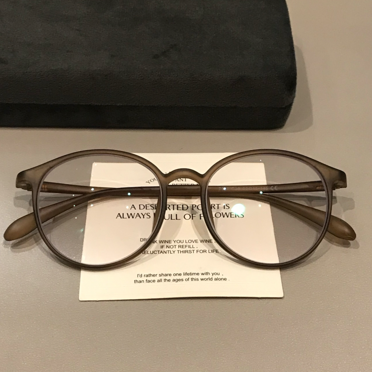 Oversized Rounded Frames | Matte Tea Brown - Matte Tea Brown