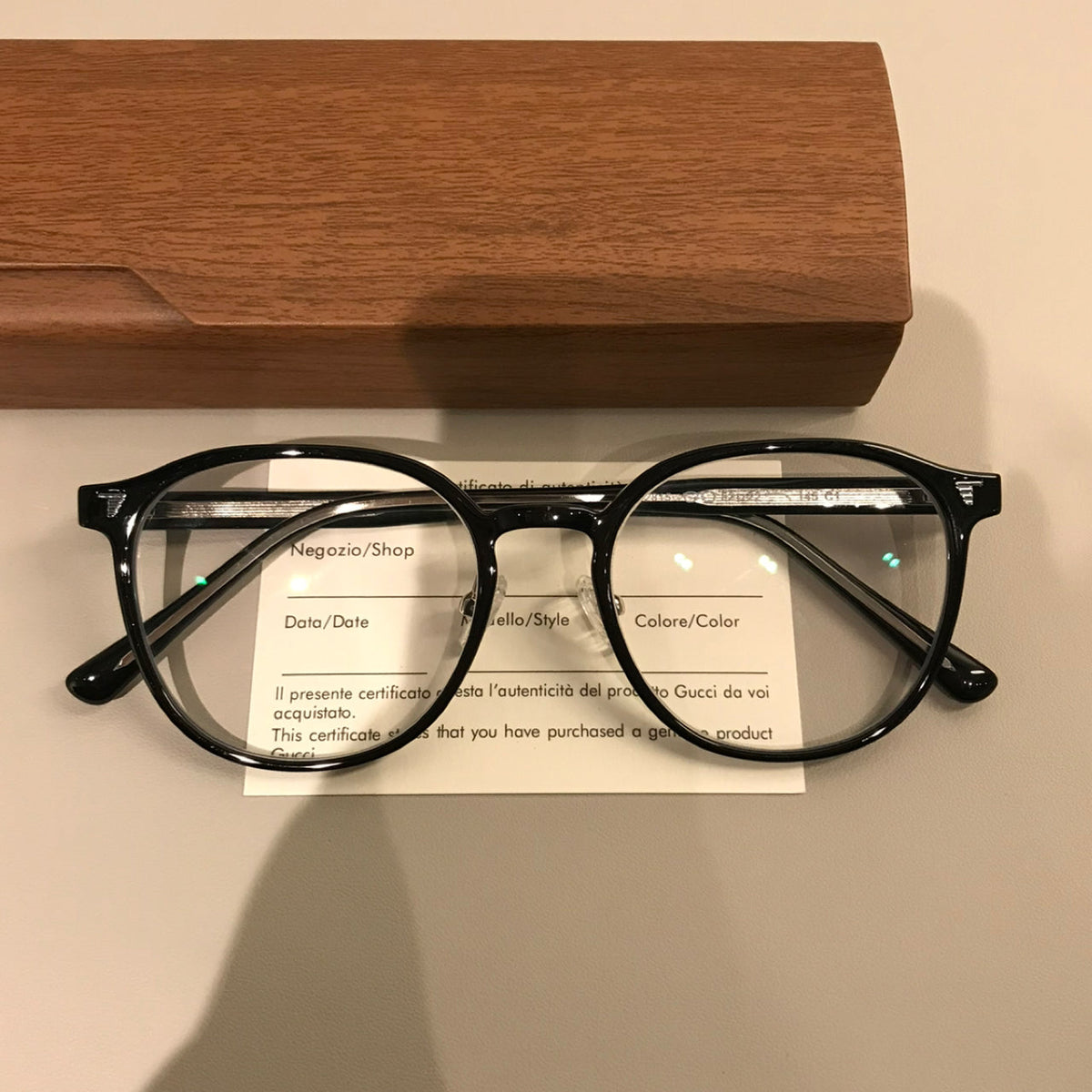 Rounded Square Frames | Amber Tortoise or Black additional product view