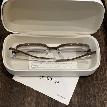 Rounded Square Frames | Latte Brown or Black additional product view