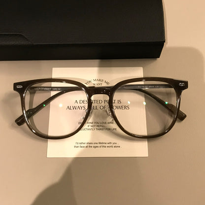 Rounded Square Frames | Latte Brown or Black frame detail