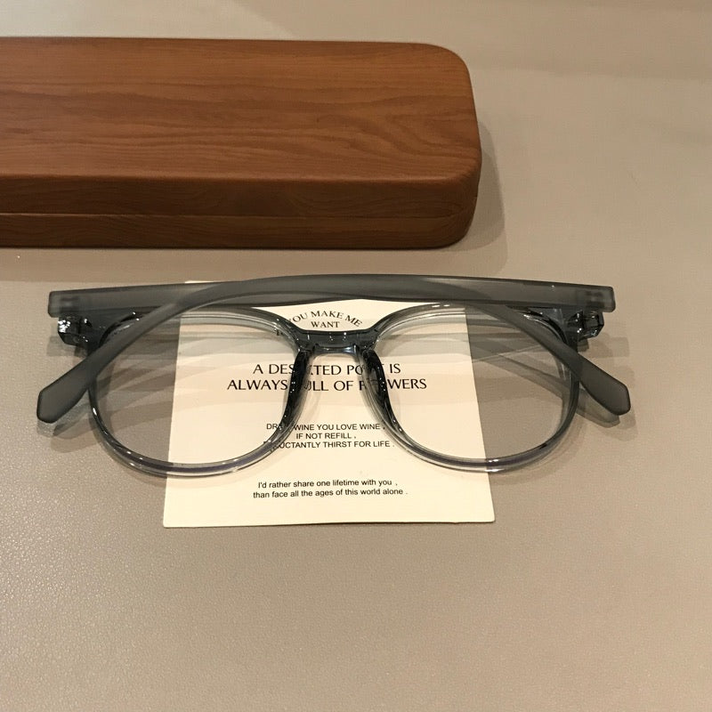 Oversized Square Frames | Matte Black, Broad Brow additional product view
