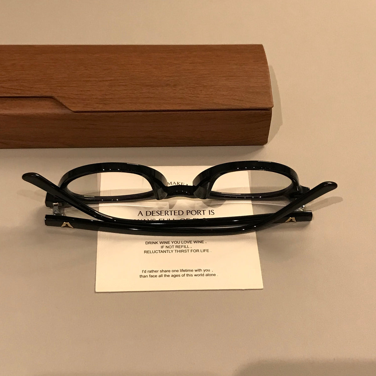 Compact Oval Frames | Black or Tortoiseshell additional product view