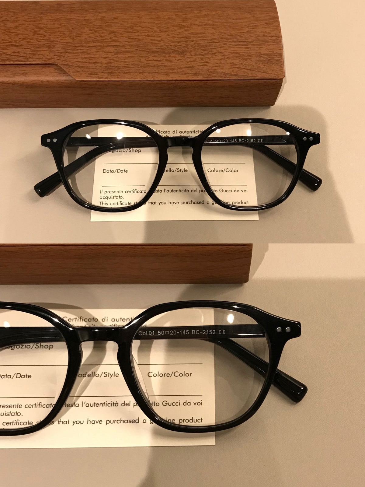 Retro Rounded Eyeglass Frames | Broad Temples additional product view