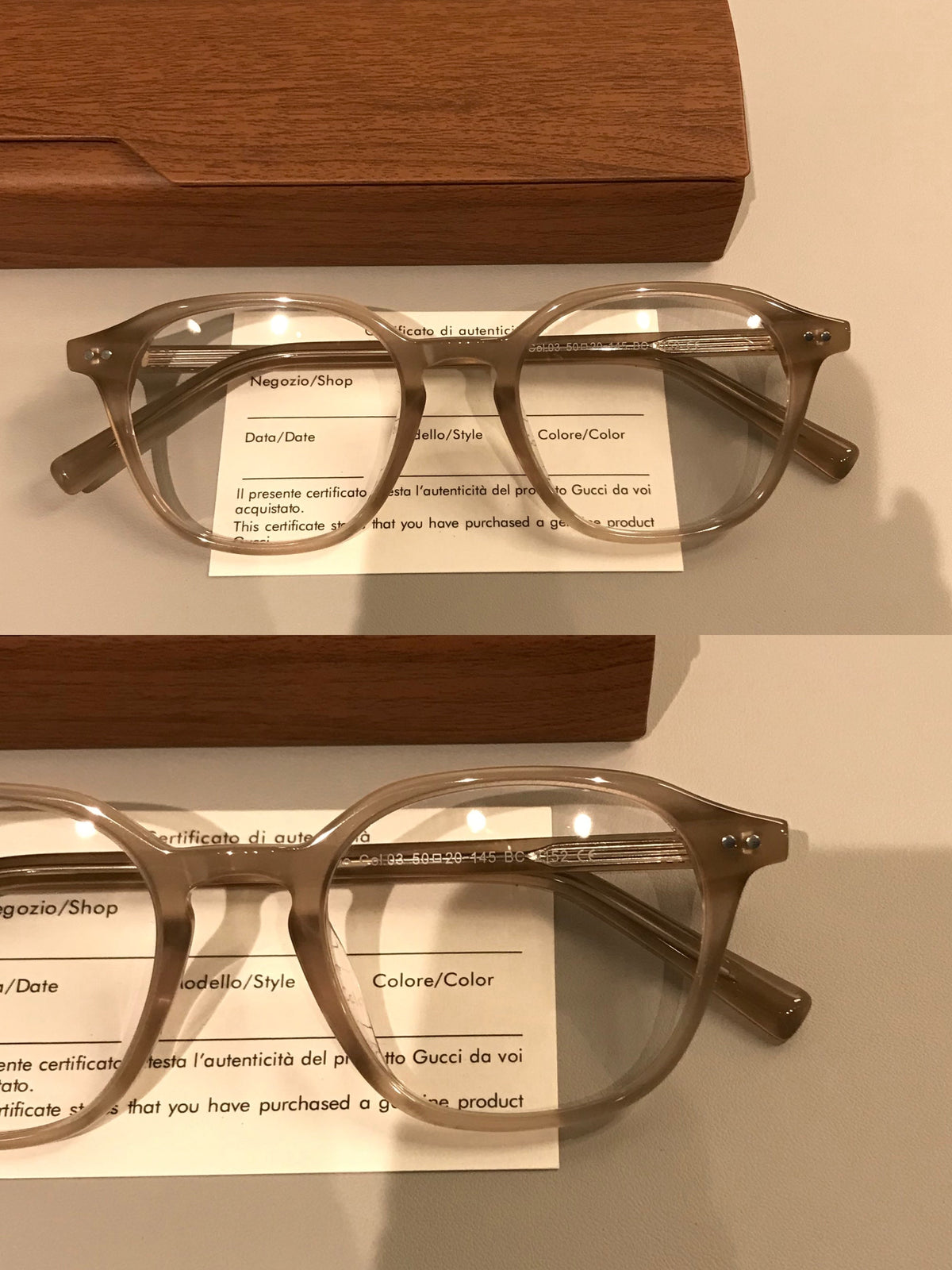 Retro Rounded Eyeglass Frames | Broad Temples frame detail