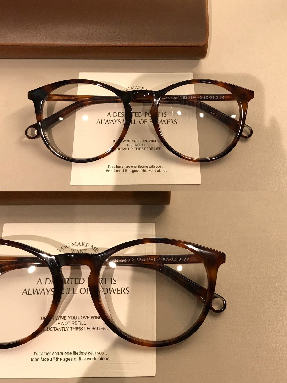 Rounded Square Frames | Decorative Temples side view