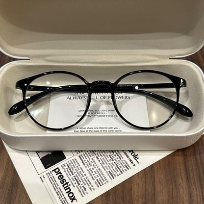Rounded Square Frames | Brown, Black or Clear front view
