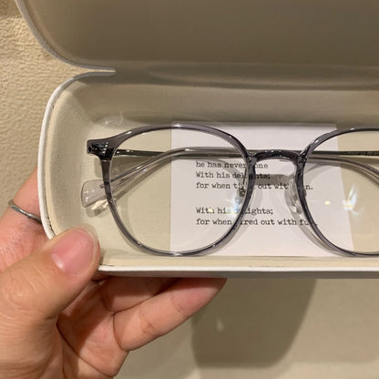 Classic Round Keyhole Eyeglass Frames additional product view