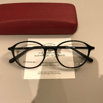Round Studded Frames | Broad Temples