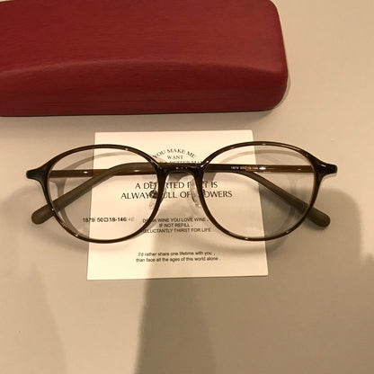 Round Studded Frames | Broad Temples temple detail