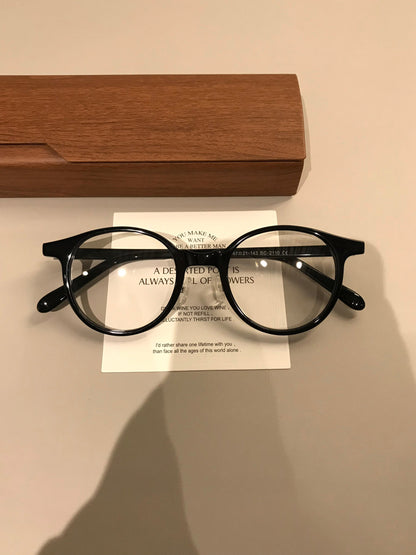 Compact Boston Round Eyeglass Frames additional product view