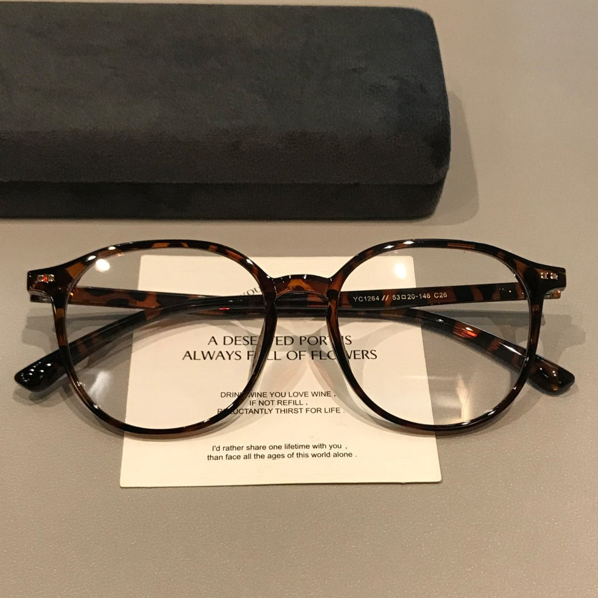 Retro Rounded Rectangle Frames | Tortoiseshell - Tortoiseshell