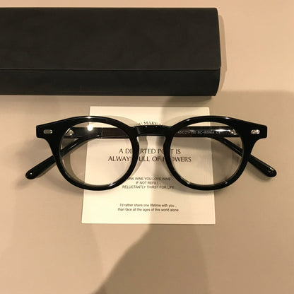 Retro Round Frames | Broad Upper Rim additional product view
