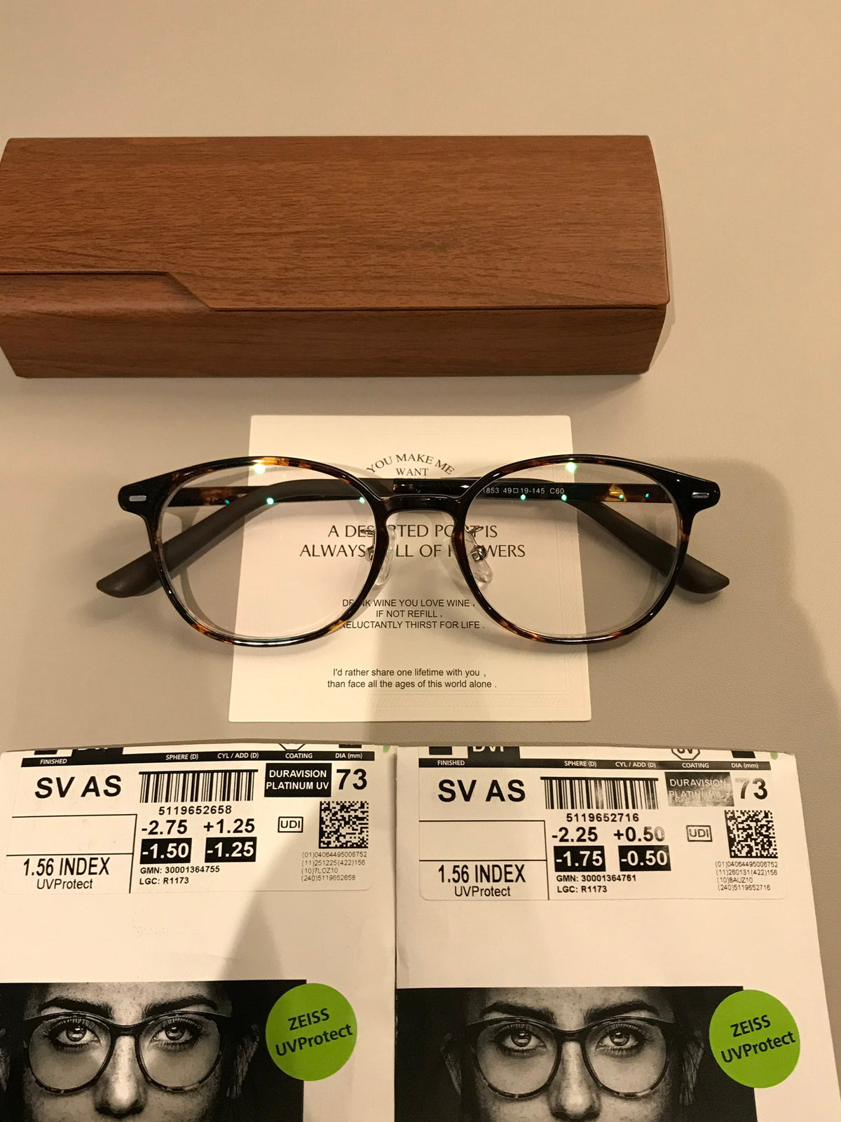 Compact Retro Rounded Square Eyeglass Frames front view