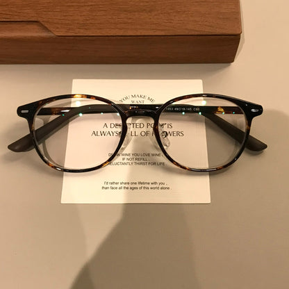 Compact Retro Rounded Square Eyeglass Frames additional product view