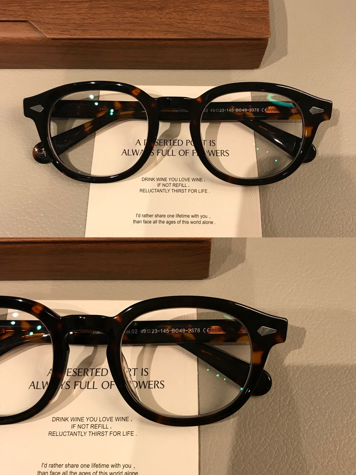 Men's Boston-Style Oval Eyeglass Frames with Thick Rims, Black or Tortoiseshell