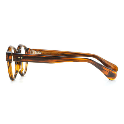 Vintage Acetate Glasses Frames temple detail